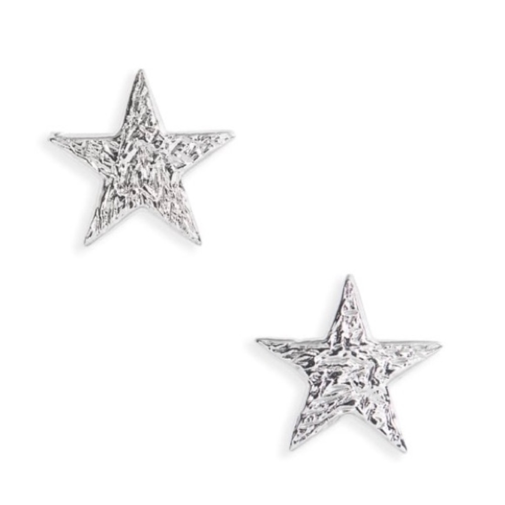 Gorjana Silver Star Stud Earrings